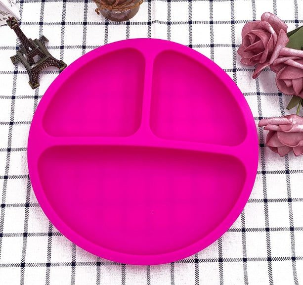 Silicone children's plate