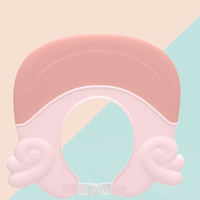 Waterproof ear protection for children's shampoo cap