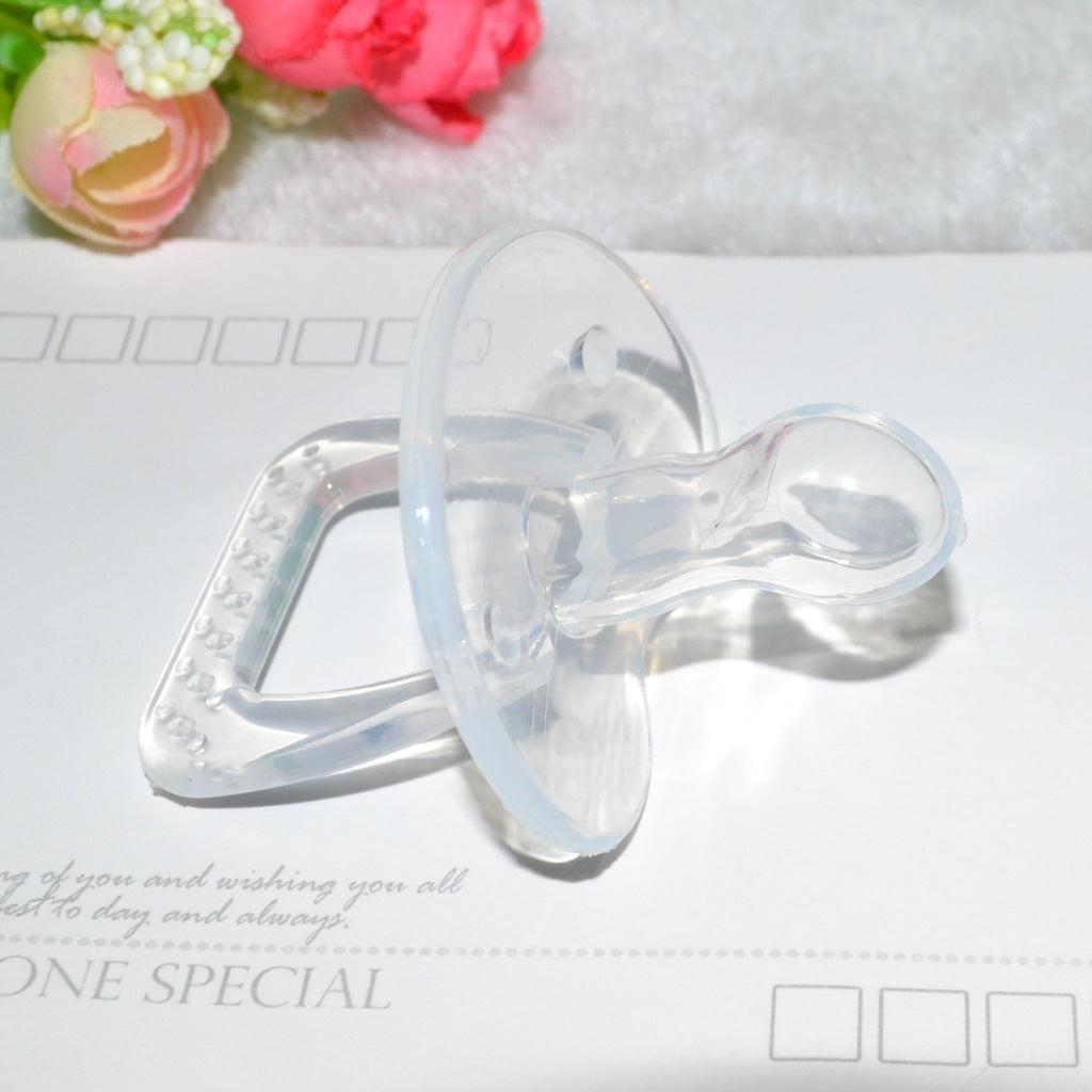 Silicone soothing play mouth