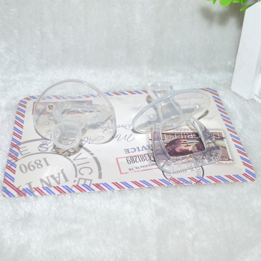 Silicone soothing play mouth