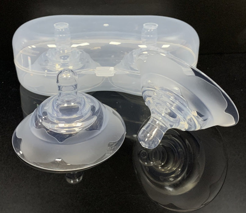 Mother And Baby Supplies Silicone Nipple Protector Transparent Nano Ten-hole Protector Breast Pad Breast Nipple Protector