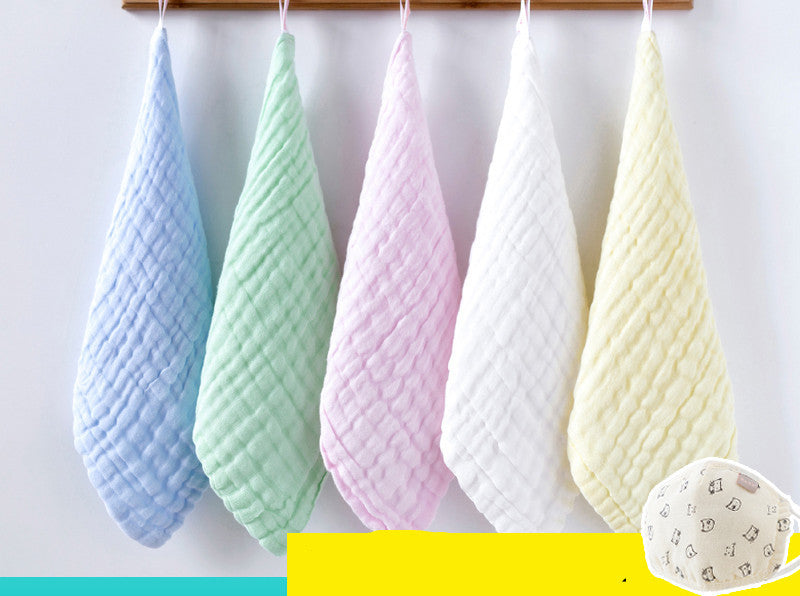 Saliva Towel, Cotton Gauze, Baby Supplies, Super Soft Face Wash, Small Square