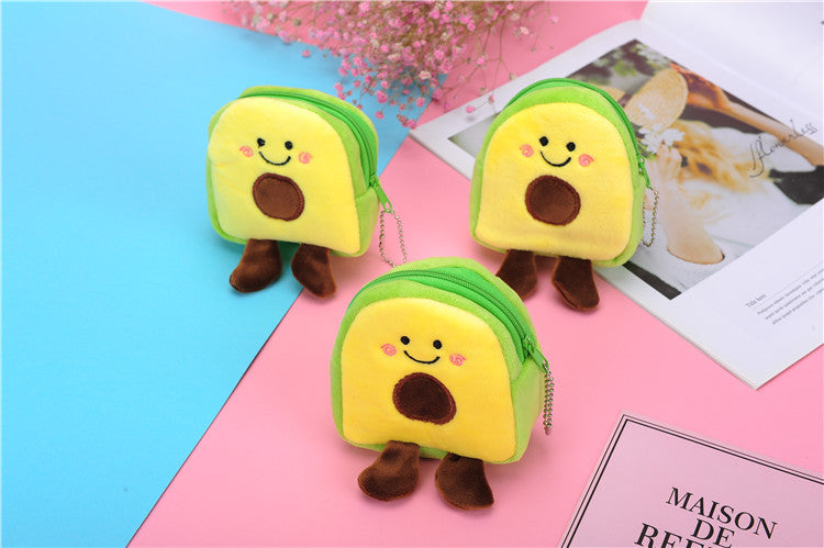 Children's New Avocado Fruit Coin Purse