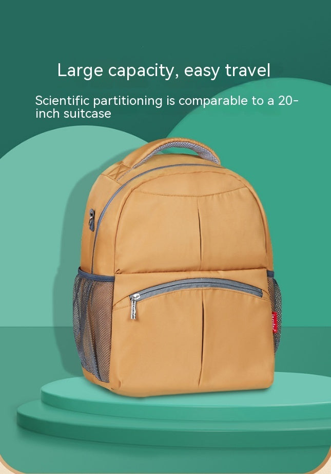 Sac à dos multifonction en nylon imperméable pour bébé