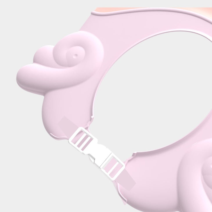 Waterproof ear protection for children's shampoo cap