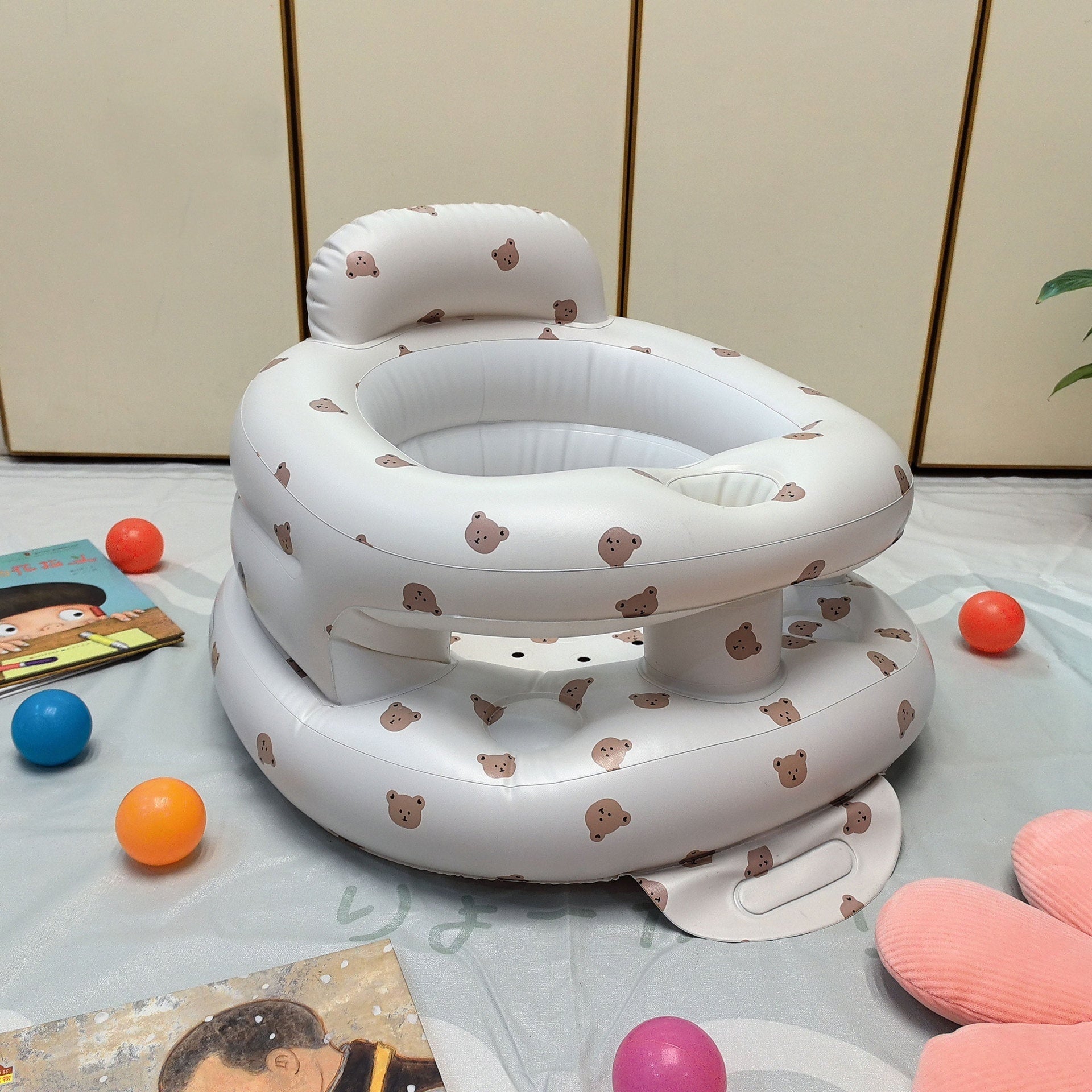 Infant Dining Chair Baby Inflatable Sofa