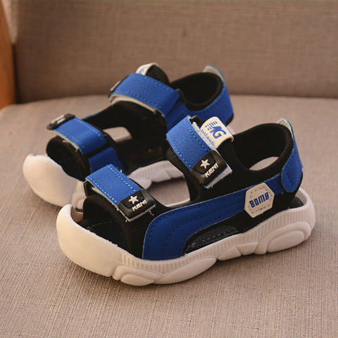 Summer Children Shoes Boys Soft Soles Beach Shoes Male Baby Anti-kick Children's Sandals