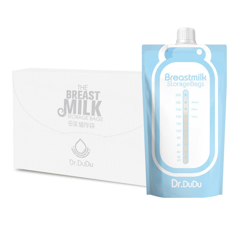 Breast milk preservation bag