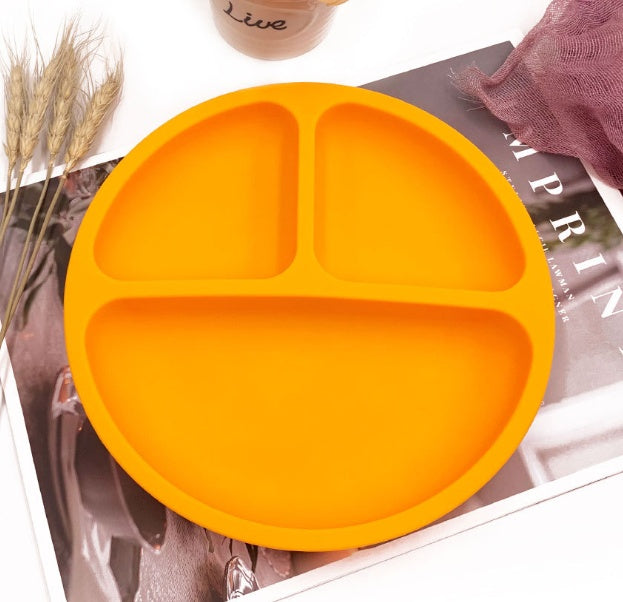 Silicone children's plate