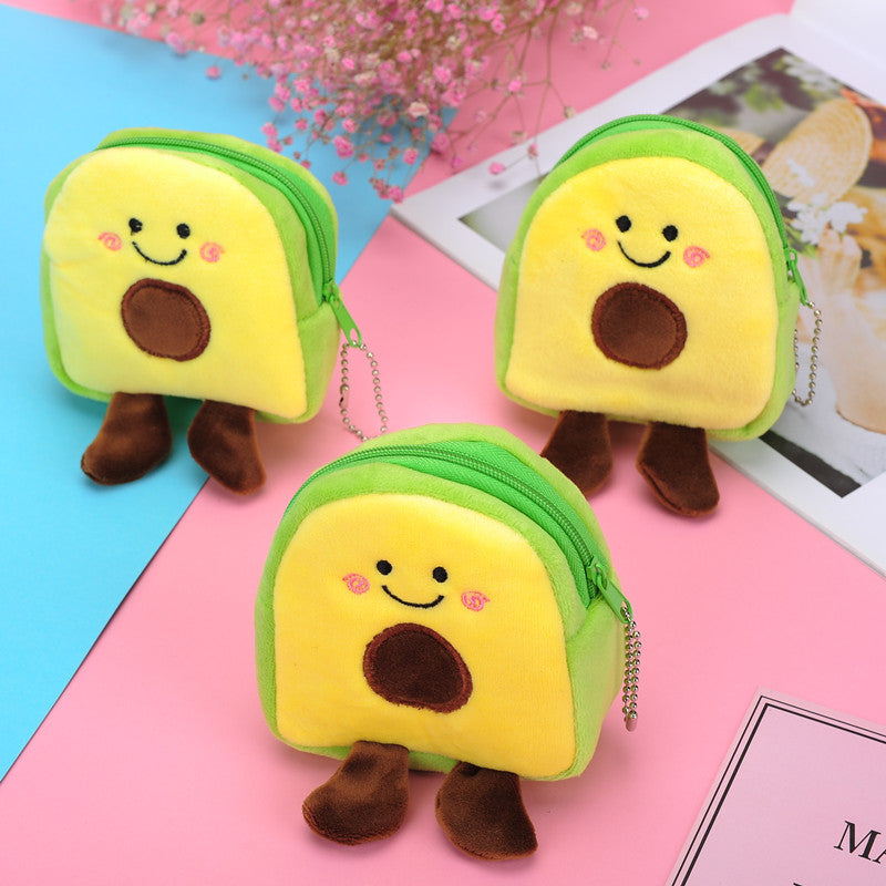Children's New Avocado Fruit Coin Purse