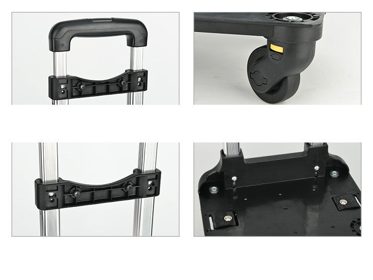 Sac à dos à roulettes amovible pour femme avec imprimé sur toile