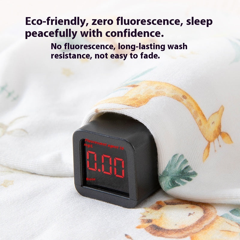 Bamboo Fiber Removable And Washable Children's Cartoon Pillow