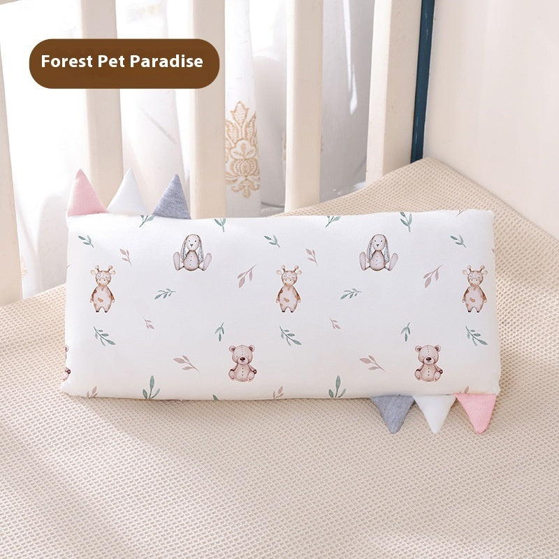 Bamboo Fiber Removable And Washable Children's Cartoon Pillow