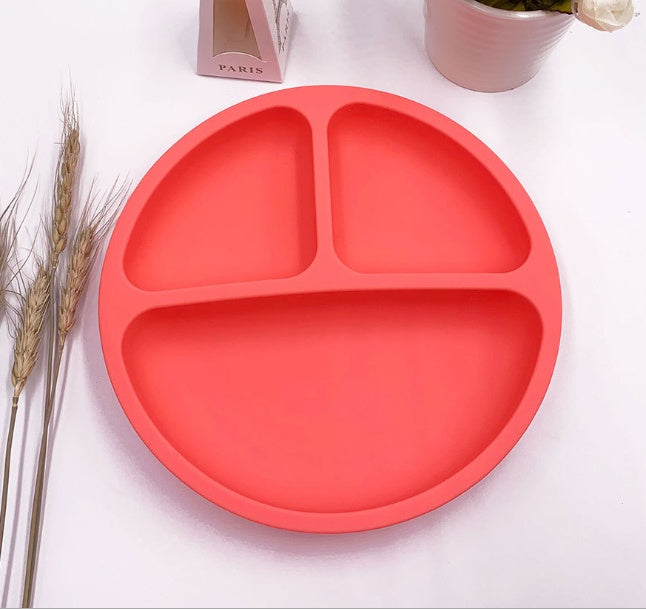 Silicone children's plate