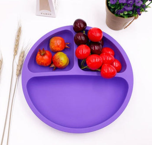 Silicone children's plate