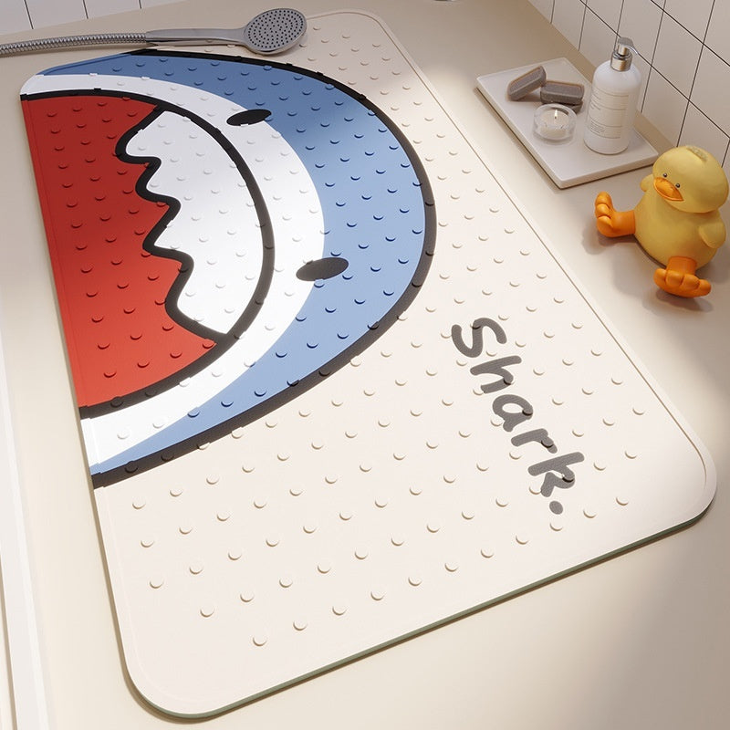 Home Bathroom Anti-slip Anti-fall Suction Cup Pad Shower Room Foot Mat Children's Bath Floor Mat