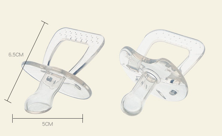 Silicone soothing play mouth