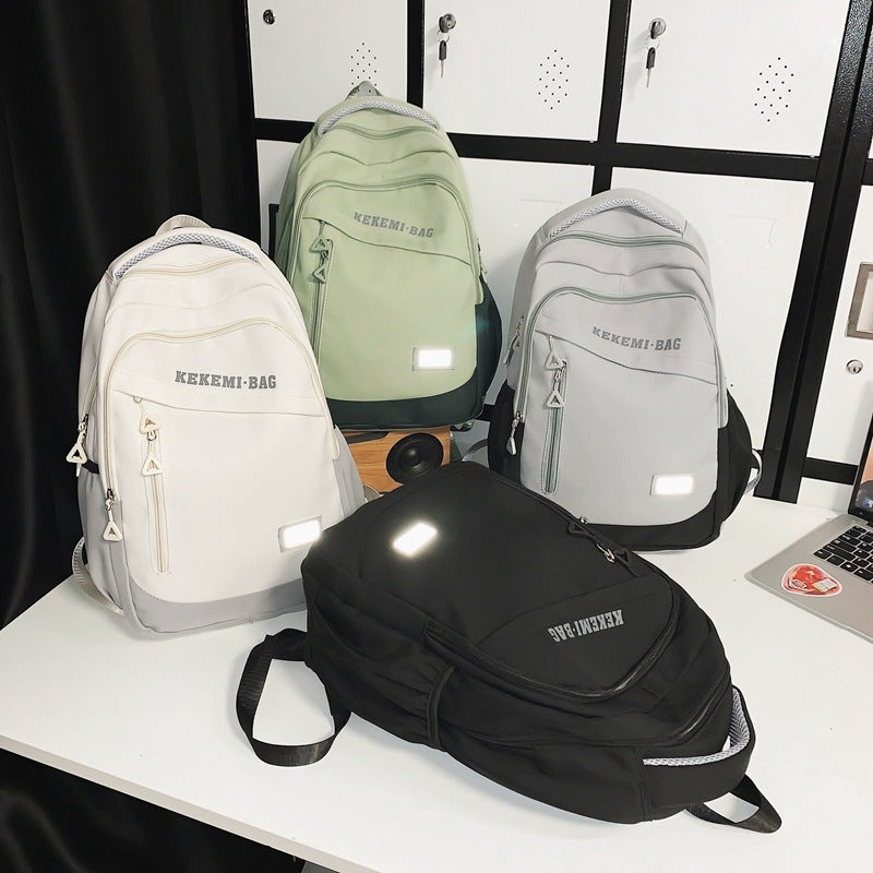 All-matching Casual Simplicity Large Capacity Student Backpack