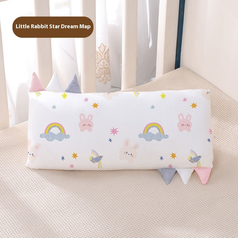 Bamboo Fiber Removable And Washable Children's Cartoon Pillow