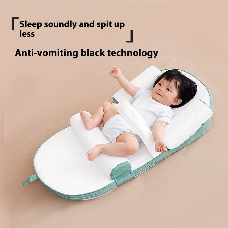 Baby Milk Spilt Prevent Pillow Milk Spilt Choking Milk Care Spine Cushion Ramp Mat