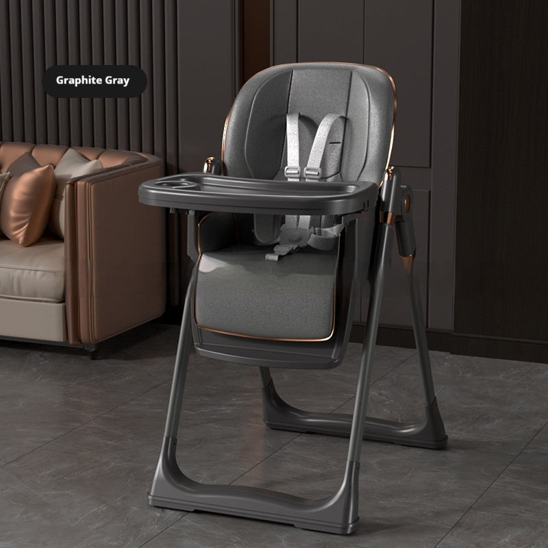 Baby Eating Multifunctional Foldable Children's Dining Table And Chair Household Portable