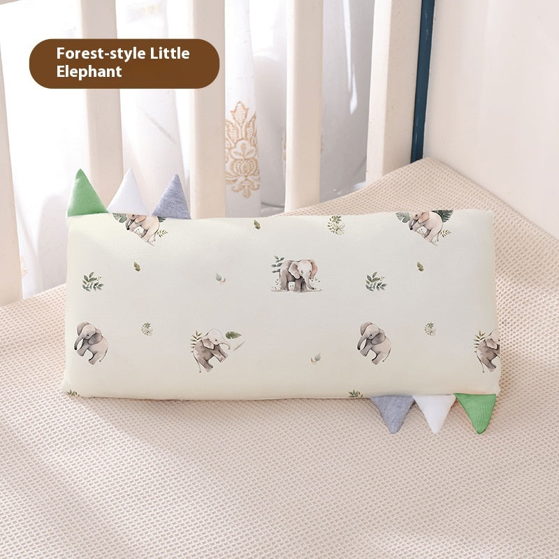 Bamboo Fiber Removable And Washable Children's Cartoon Pillow