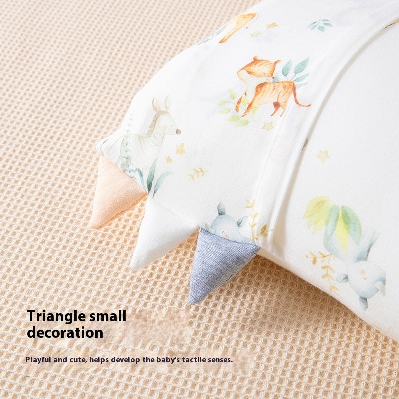 Bamboo Fiber Removable And Washable Children's Cartoon Pillow