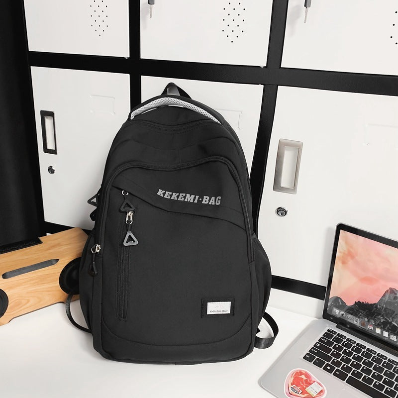 All-matching Casual Simplicity Large Capacity Student Backpack